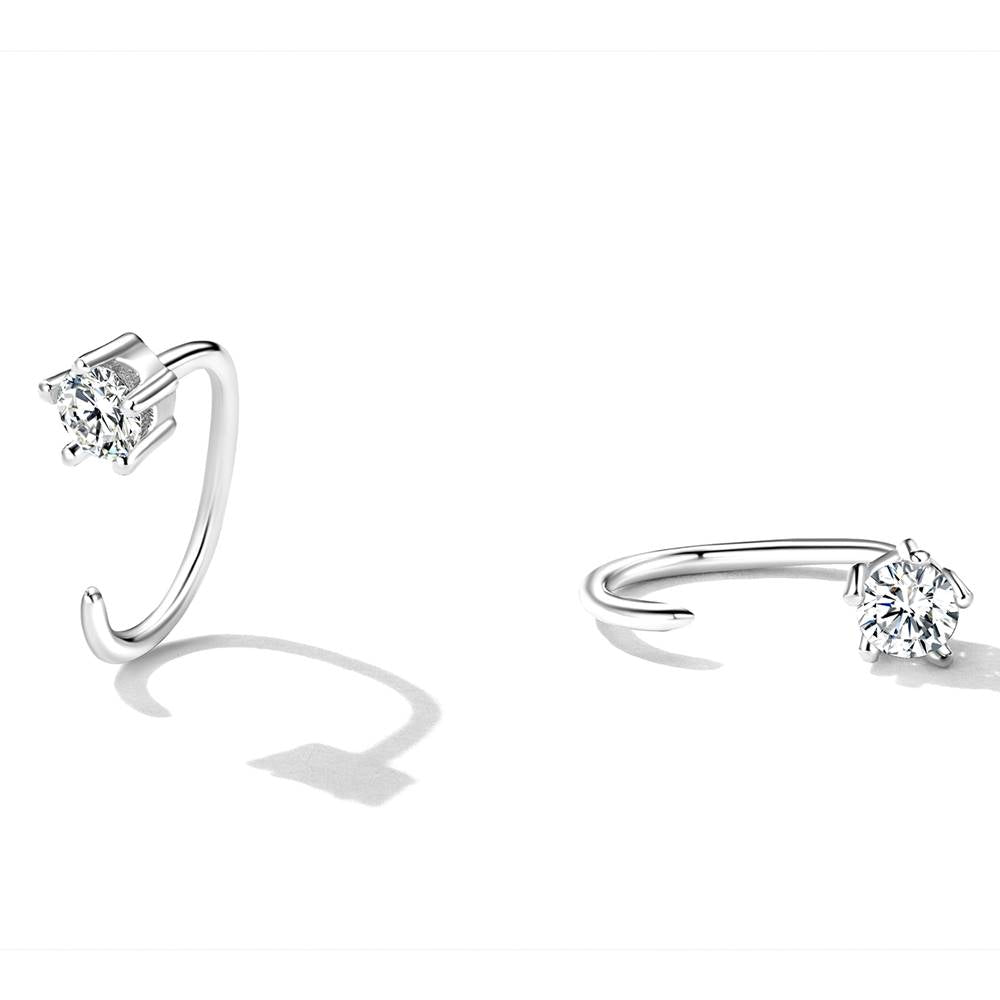 Cercei din Argint Sparkling Diamond