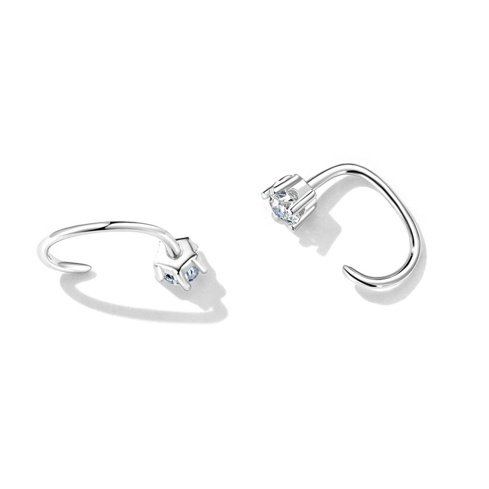 Cercei din Argint Sparkling Diamond