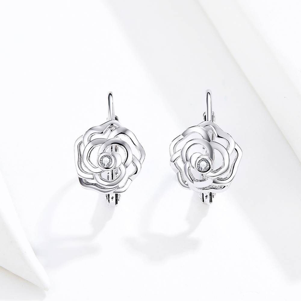 Cercei din Argint The Rose