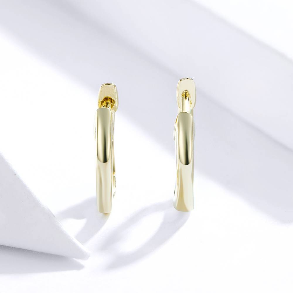Cercei din Argint Gold Ear Clip