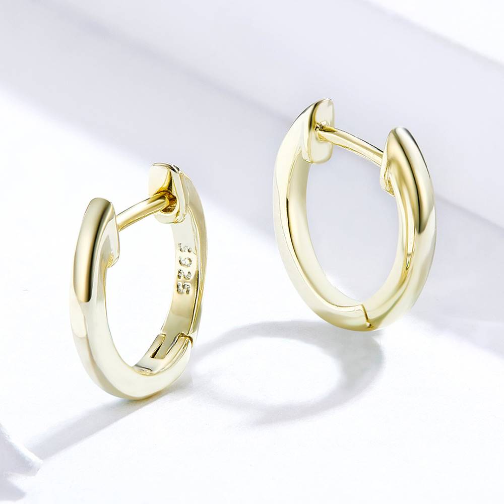 Cercei din Argint Gold Ear Clip