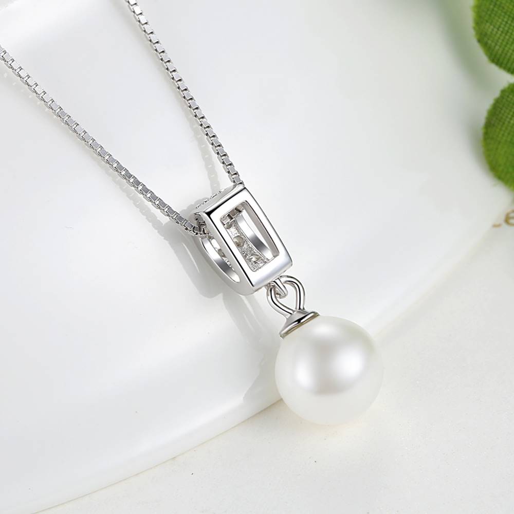 Colier din Argint Stunning Pearl