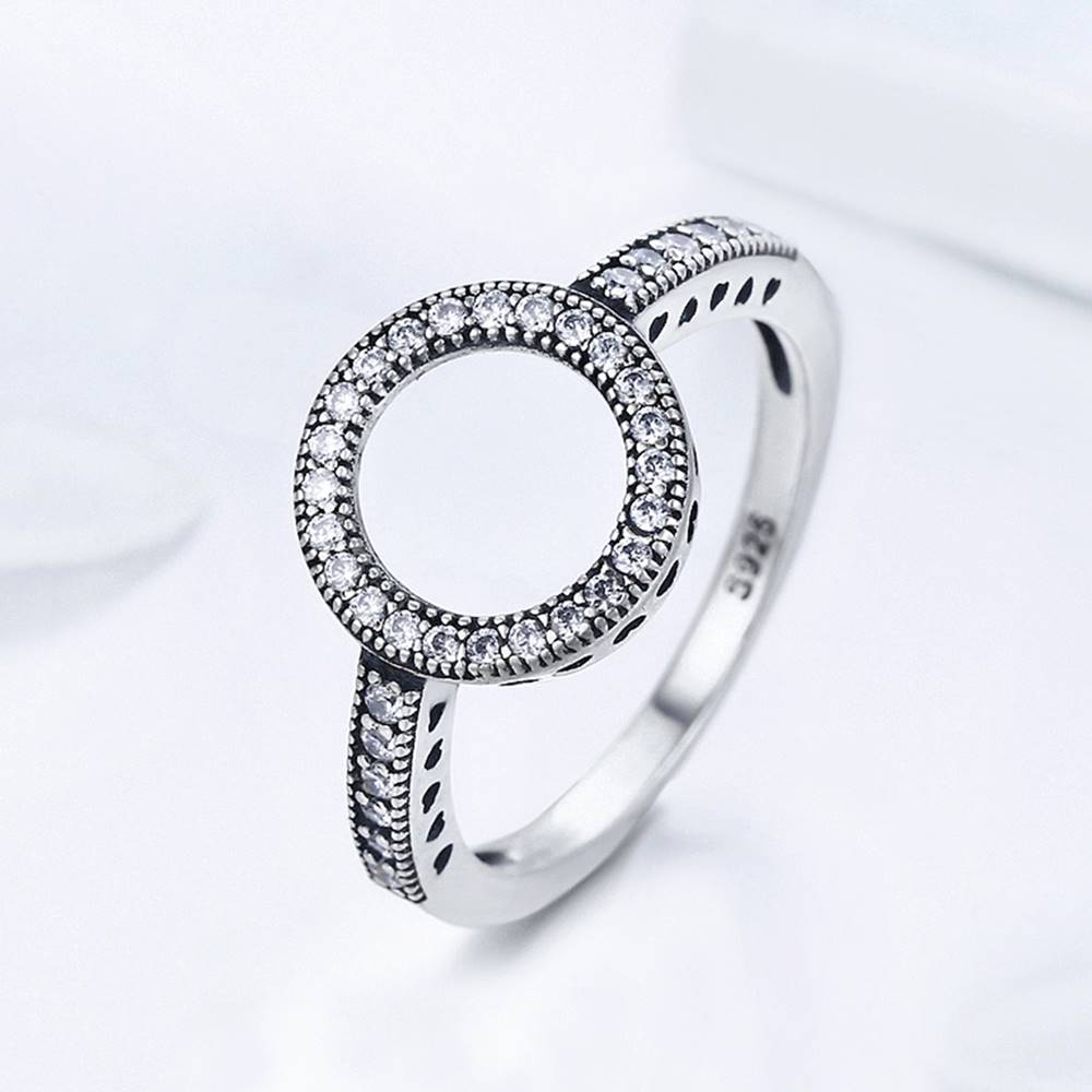 Inel din Argint Halo Ring