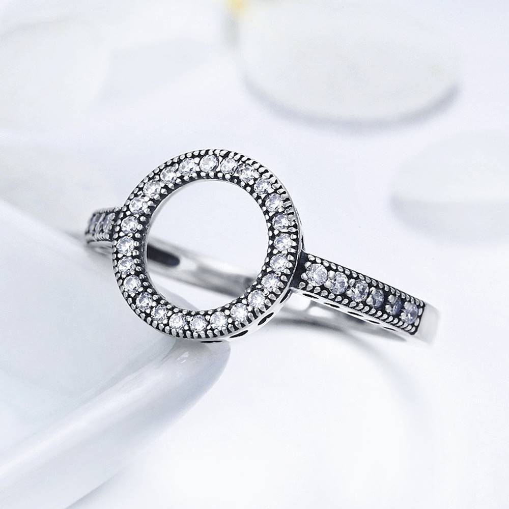 Inel din Argint Halo Ring