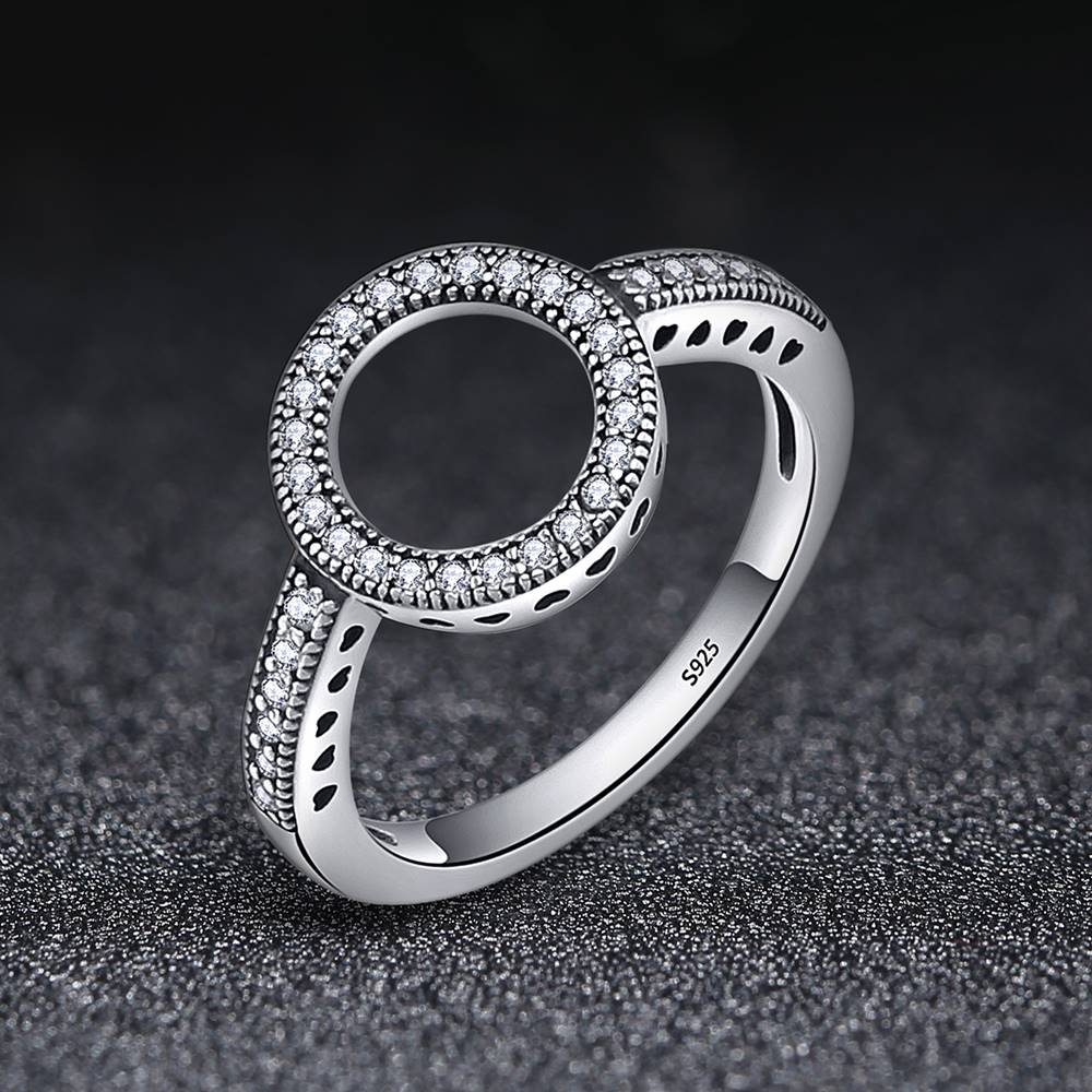Inel din Argint Halo Ring