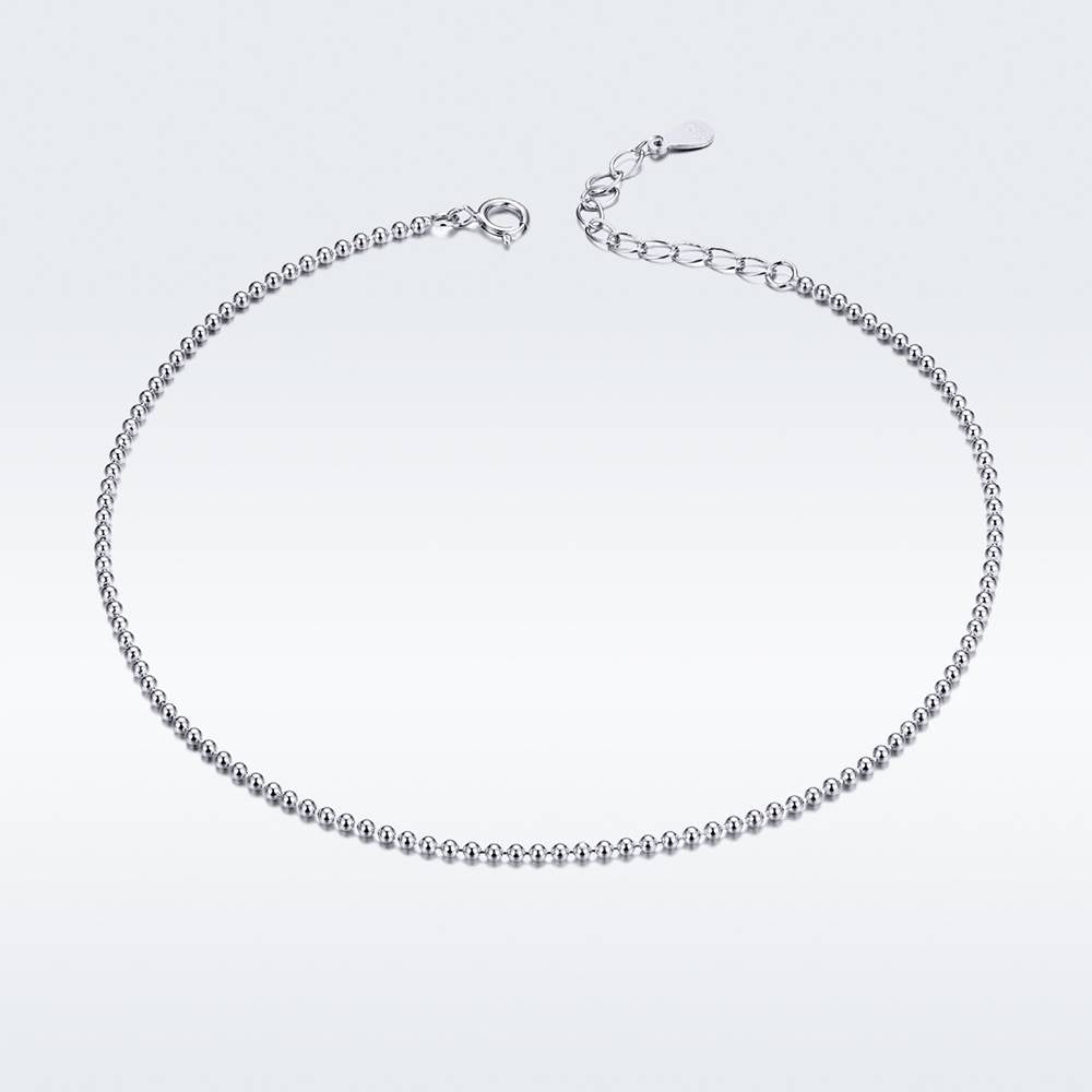 Bratara de picior din Argint cu bilute Elegant Beads