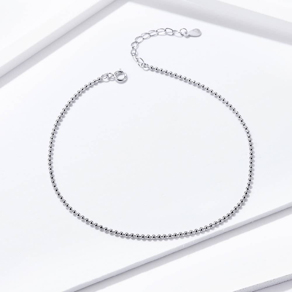Bratara de picior din Argint cu bilute Elegant Beads