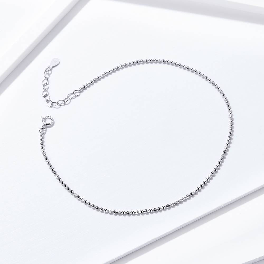 Bratara de picior din Argint cu bilute Elegant Beads