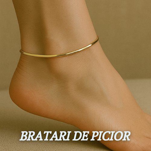 bratari de picior din argint pentru femei cesini