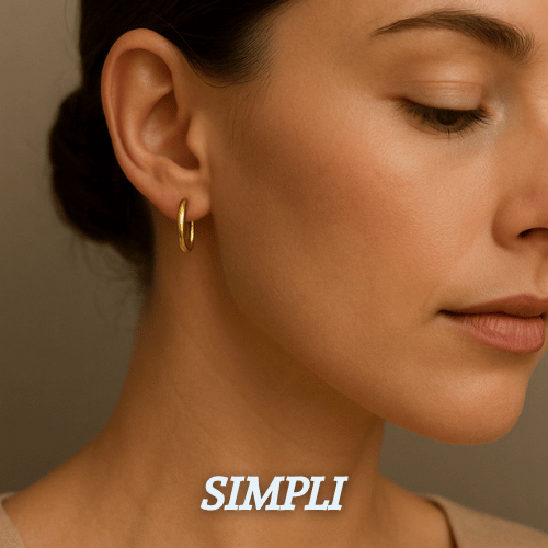 cercei din argint simpli fara pietre pentru femei cesini