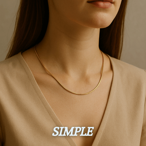 coliere din argint simple fara pietre pentru femei cesini