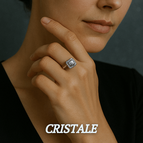 inele din argint pentru femei cesini