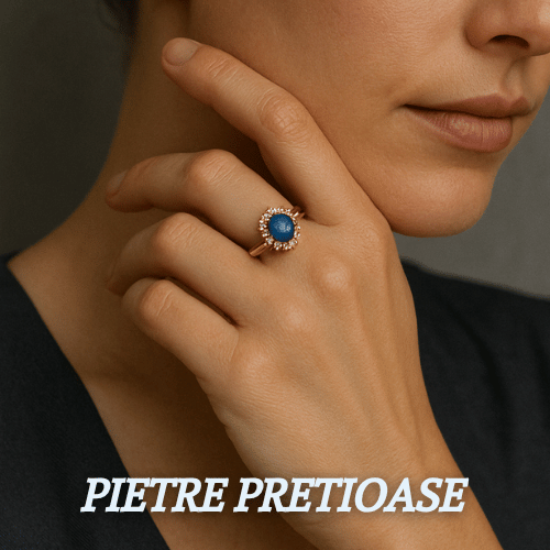 inele din argint cu pietre pretioase si semipretioase pentru femei cesini