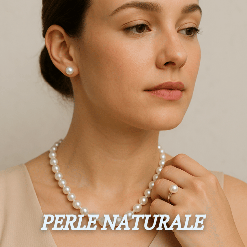 seturi din argint cu perle naturale pentru femei cesini