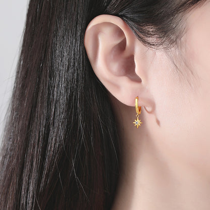 Cercei din Argint Asymetric Cosmos