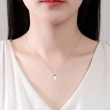 Colier din Argint Eliza Pearl