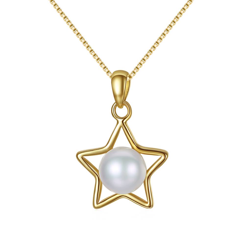 Colier din Argint Starry Pearl