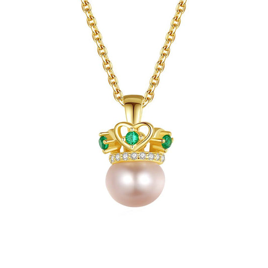 Colier din Argint Queen of Love Pearl