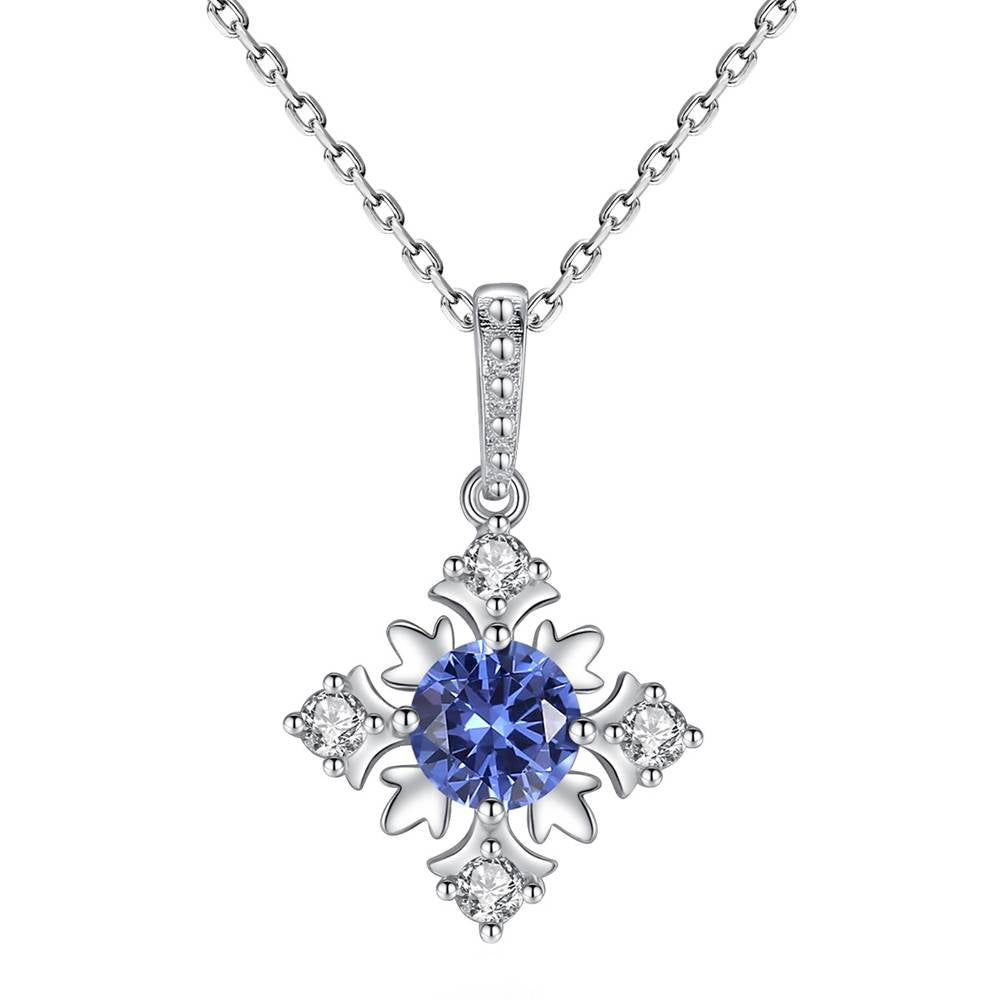 Colier din Argint Isadora Sapphire
