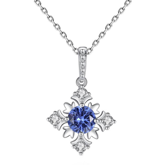 Colier din Argint Isadora Sapphire