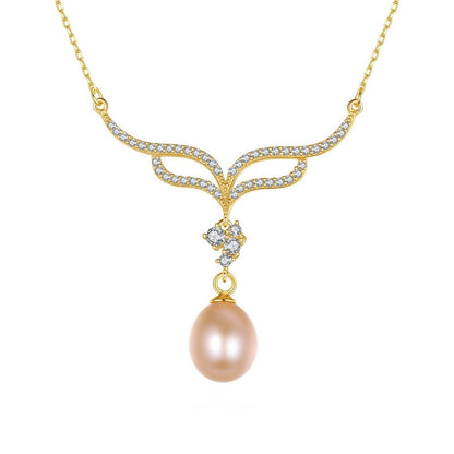 Colier din Argint Genevieve Pearl