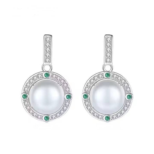 Cercei din Argint Daphne Pearls