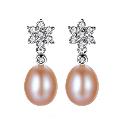 Cercei din Argint Star Pearl