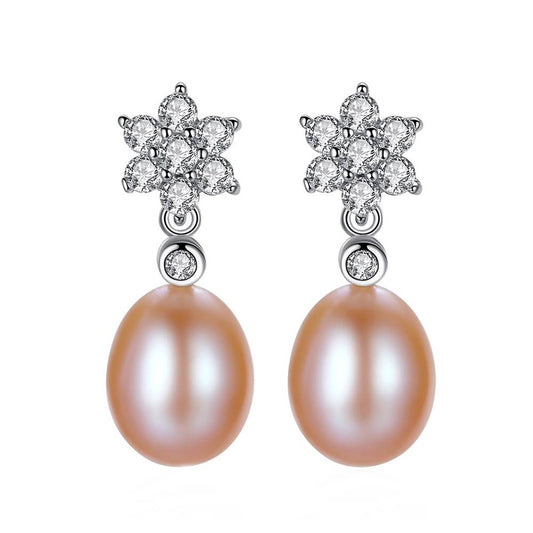 Cercei din Argint Star Pearl