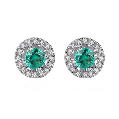 Cercei din Argint Avalis Emerald