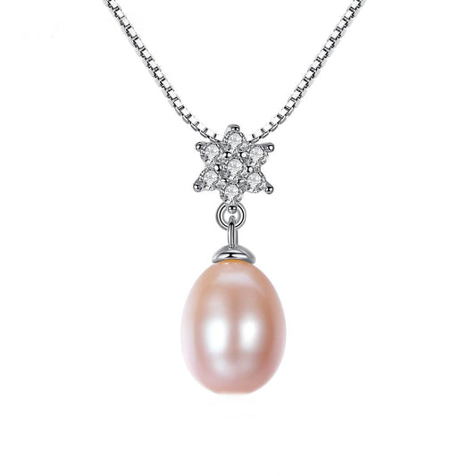 Colier din Argint Shining Pearl