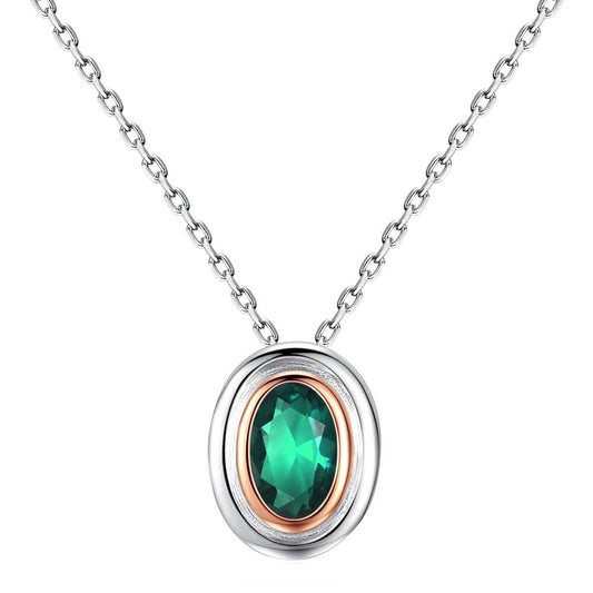 Colier din Argint Nerina Emerald