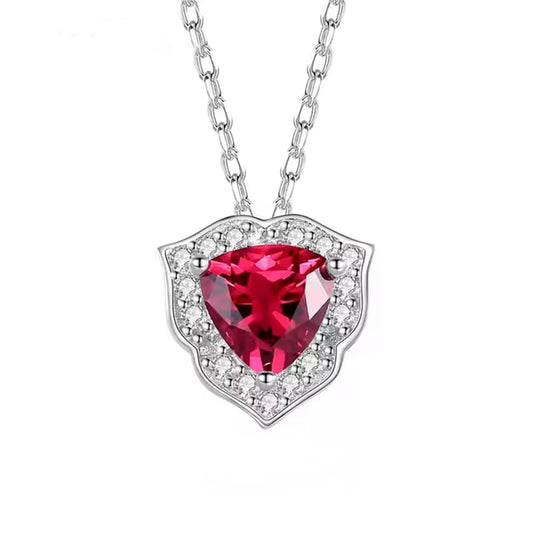 Colier din Argint Esra Ruby