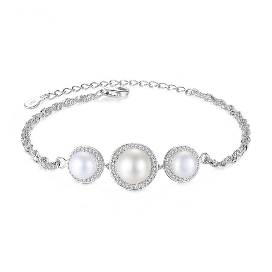 Bratara din Argint Phoebe Pearls
