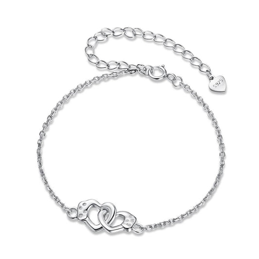 Bratara din Argint Love Handcuffs