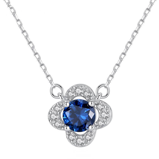 Colier din Argint Althea Sapphire