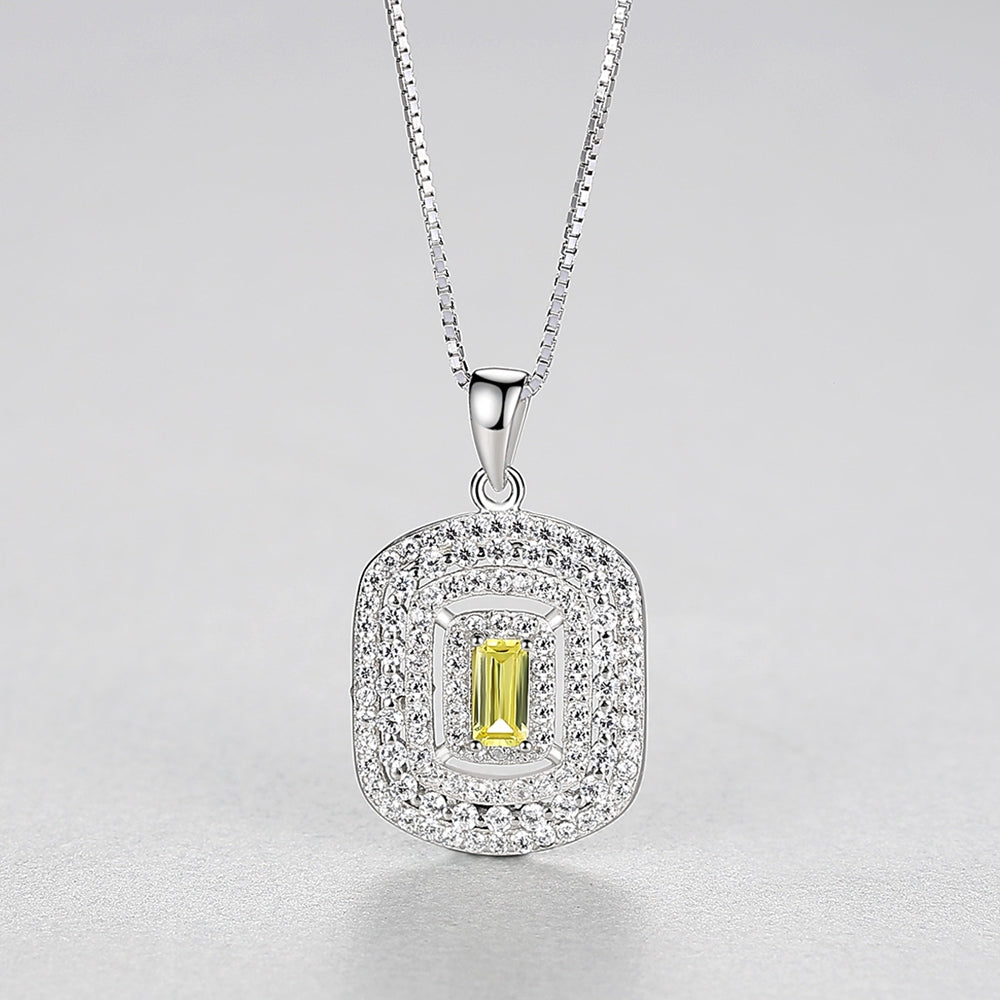 Colier din Argint Selina Citrine