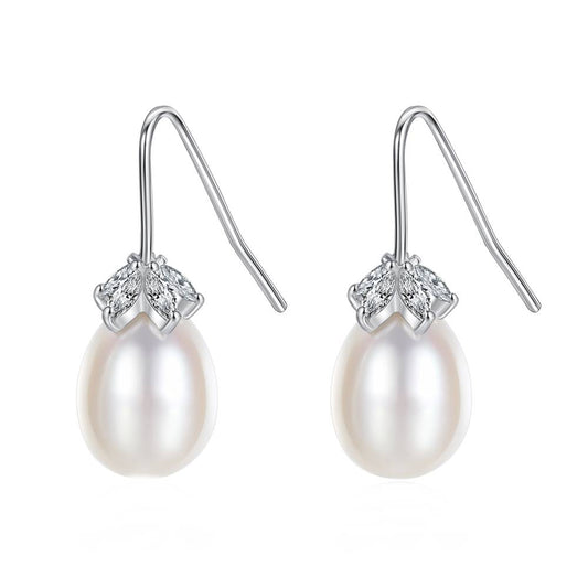 Cercei din Argint Nora Pearls