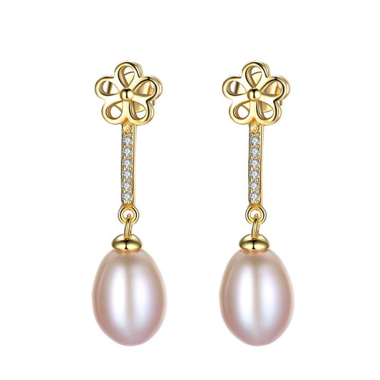 Cercei din Argint Clarita Pearls