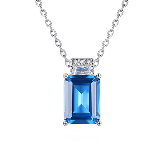 Colier din Argint Sia Topaz