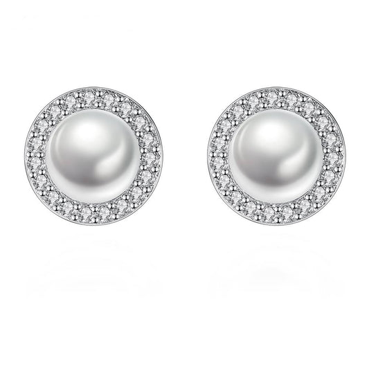 Cercei din Argint Alice Pearls