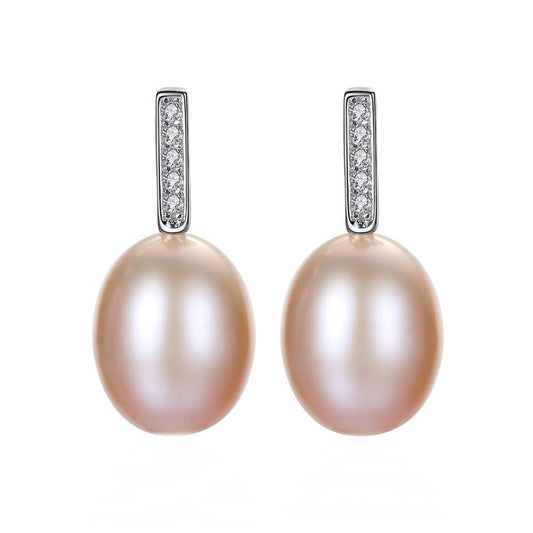 Cercei din Argint Olivia Pearl