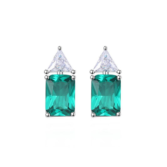 Cercei din Argint Norina Emerald
