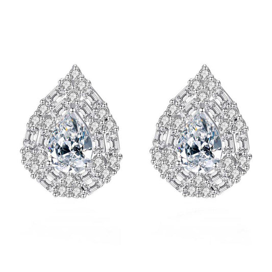 Cercei din Argint Zeyra Diamond