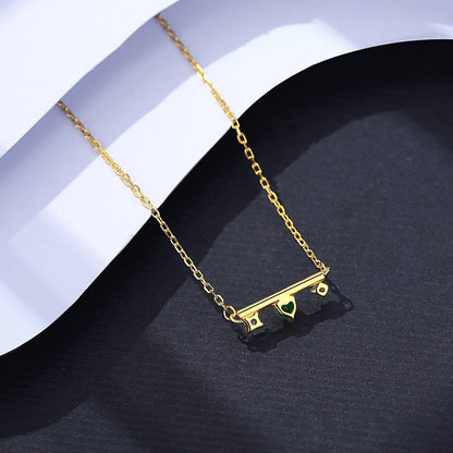 Colier din Argint Serena Emerald