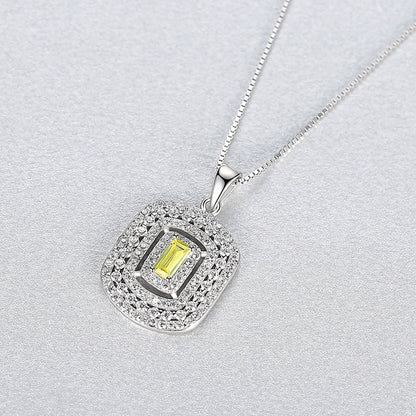 Colier din Argint Selina Citrine