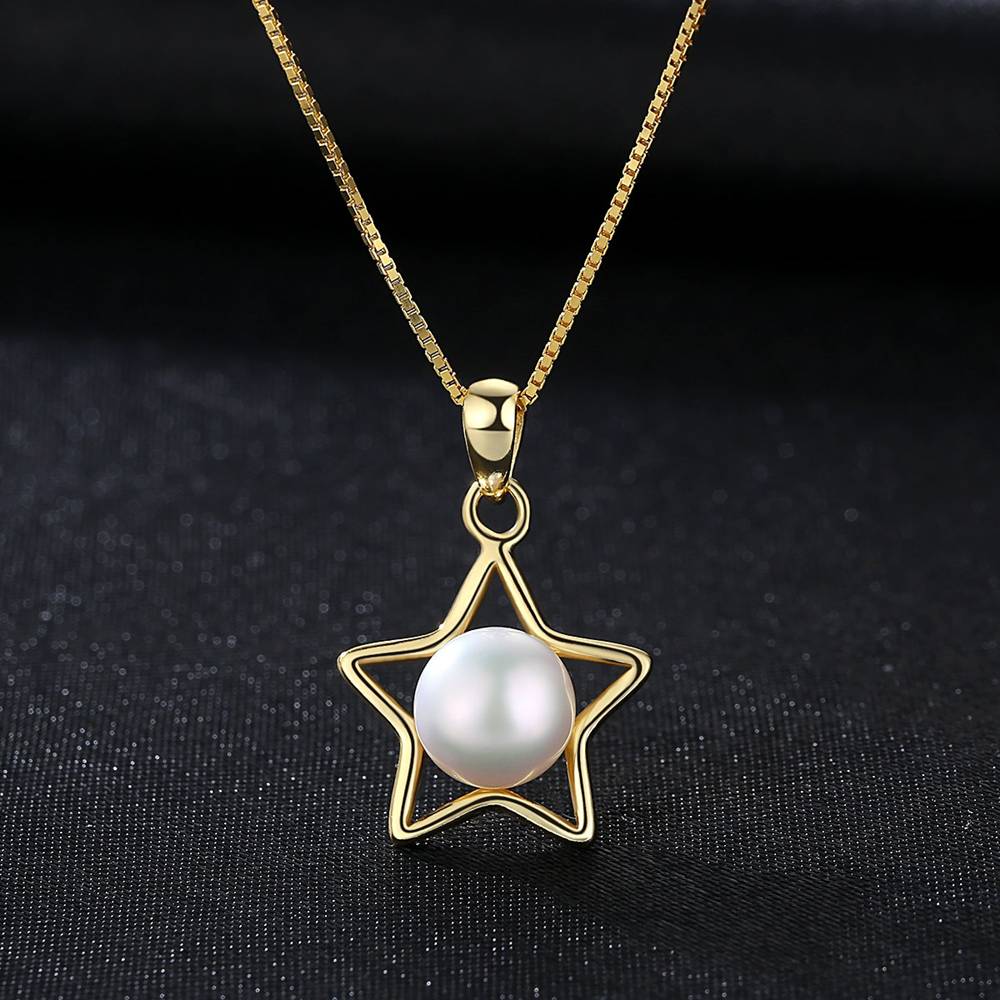 Colier din Argint Starry Pearl