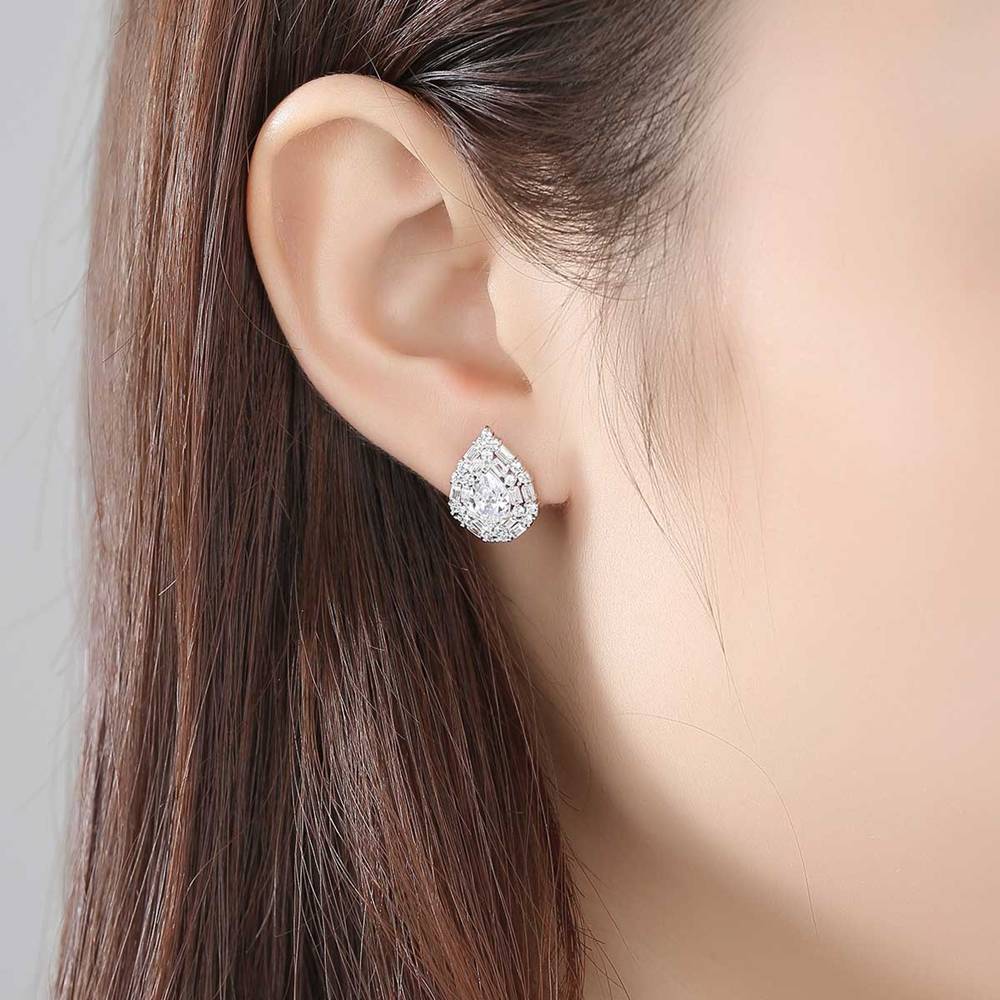 Cercei din Argint Zeyra Diamond