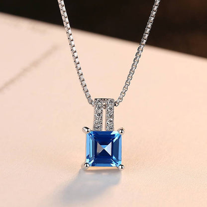 Colier din Argint Amoria Topaz