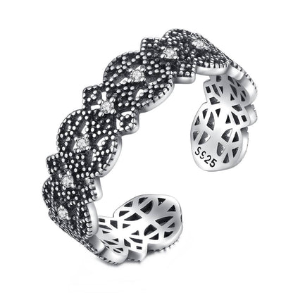 Inel reglabil din Argint Vintage Glamorite