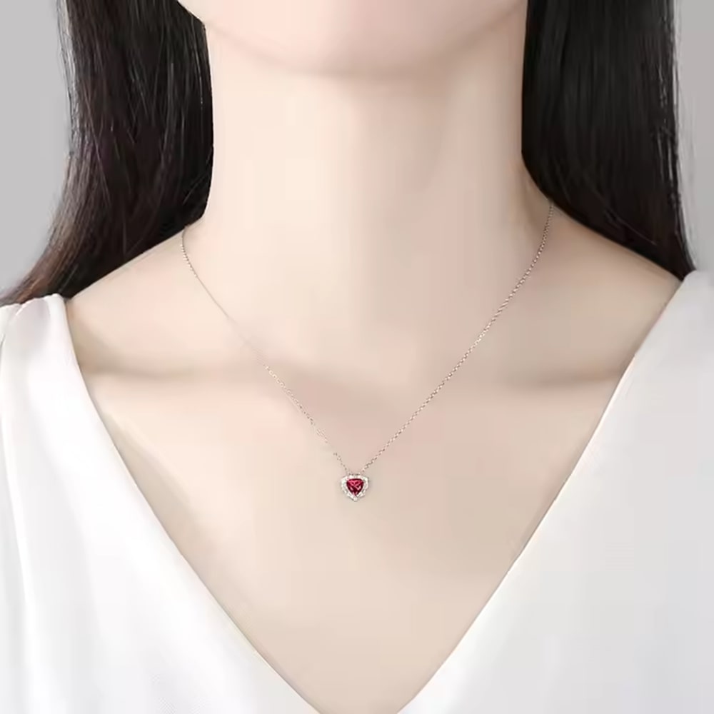Colier din Argint Esra Ruby